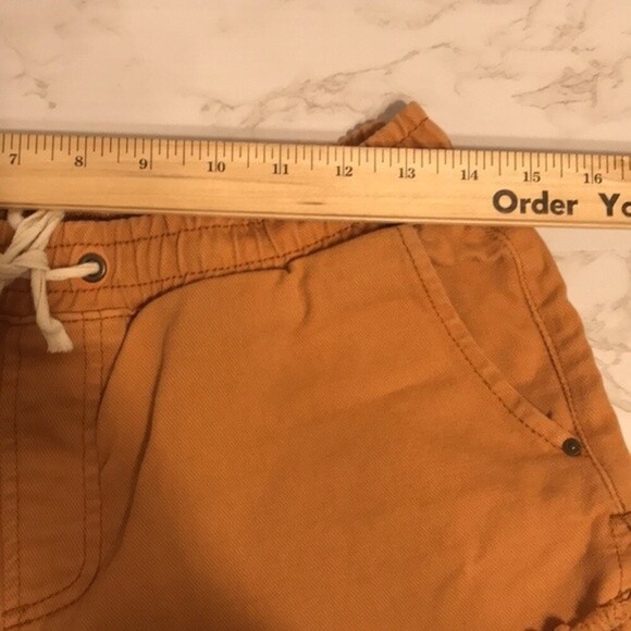 Billabong Cutoff Shorts Raw Hem Drawstring Waist size medium - Picture 7 of 9